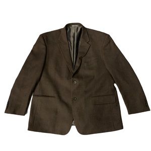 Oscar DeLa Renta Two Button Blazer SportCoat Mens